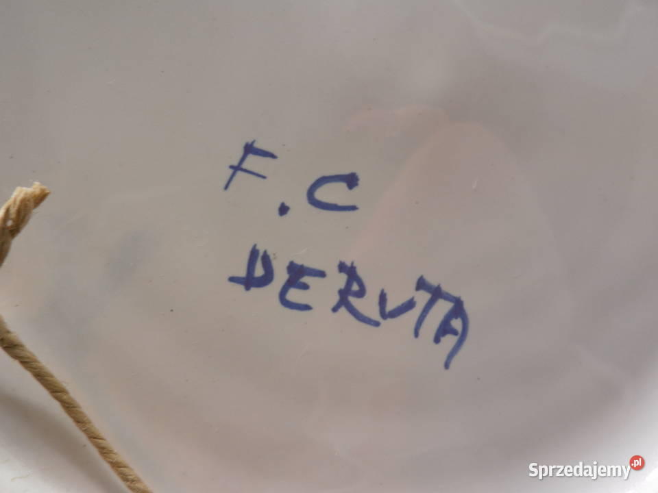 Patera ceramiczna Deruta Włochy Raszków