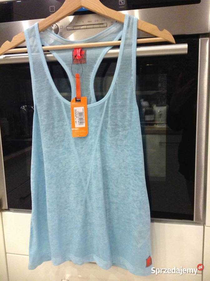 Koszulka Bokserka Damska SUPERDRY S NOWA Rozmiar 36(S) Nowa Sól