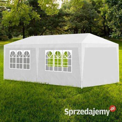 vidaXL Namiot imprezowy 3 x 6 m białysku90336