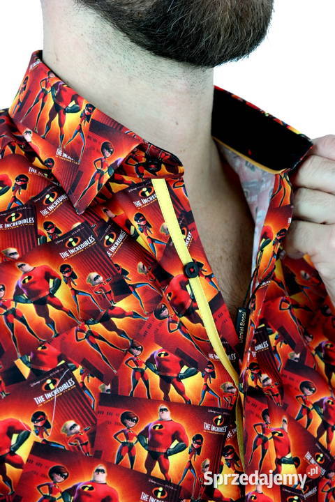 DANIEL BESSI Koszula Męska Fb052 Wesoła sprzedam