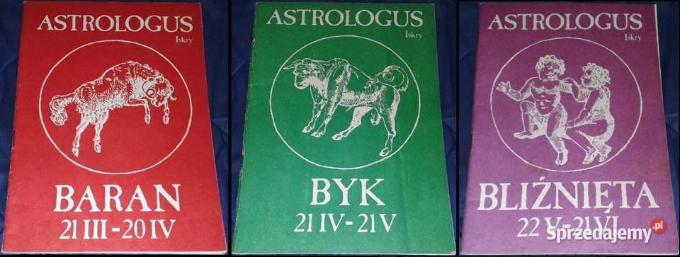 Astrologus Baran Byk Bliźnięta Rok wydania 1984 Pozostałe lubelskie