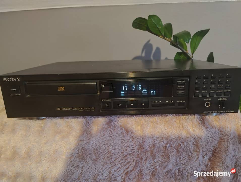 Odtwarzacz CD Sony cdp 395 podkarpackie Trzebuska
