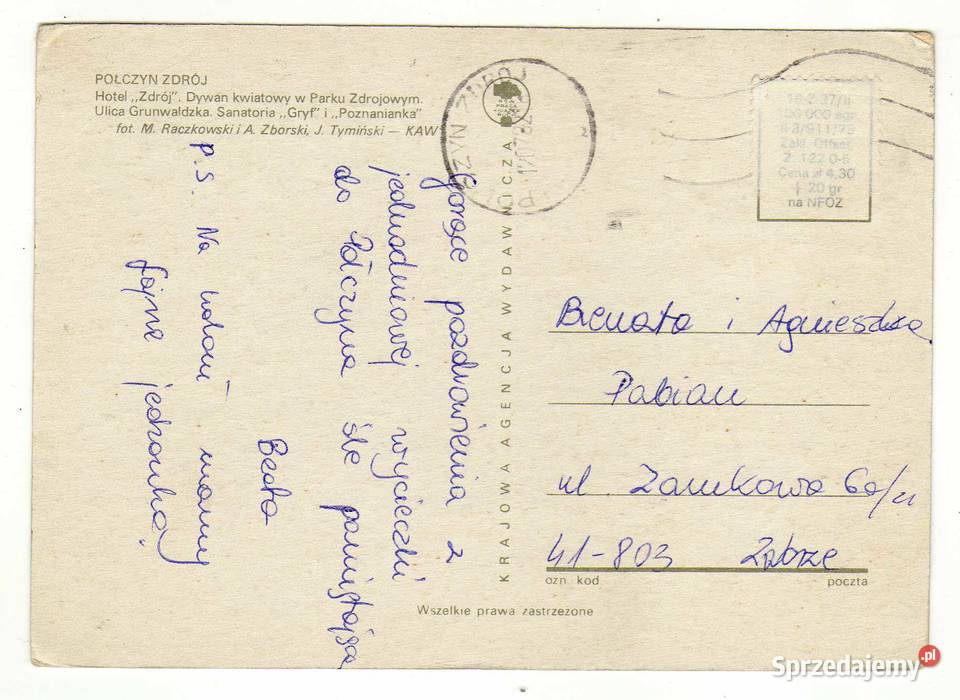 POŁCZYN ZDRÓJ POCZTÓWKA WIELOWIDOKOWA 8 Krynki