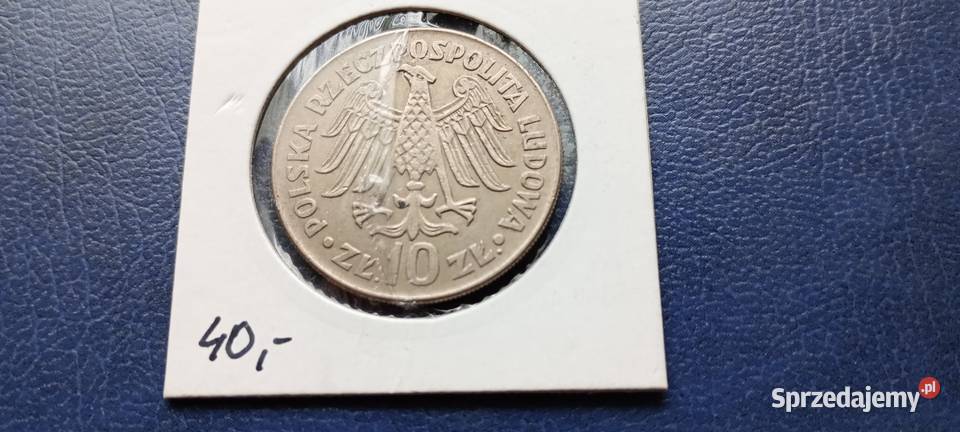 Stare monety 10 złotych 1964 PRL Polska skrętka