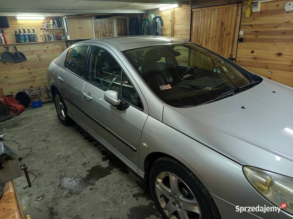 Peugeot 407 20 HDi el fotele połskóra 8 lat 271000km Biała Podlaska
