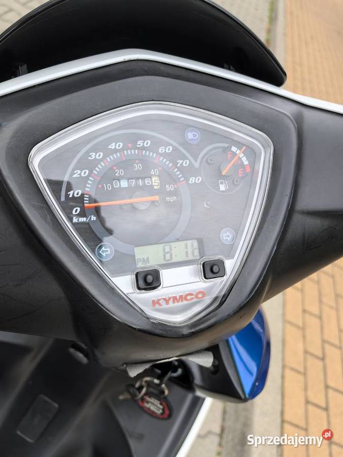 Skuter Kymco SUPER 8 Koła 14 Kufer 2007r OPŁATY 50cm3