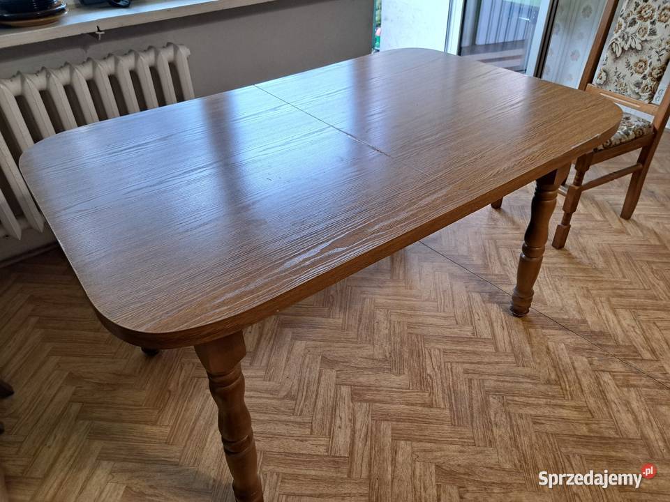 Stół z kompletem 6 krzeseł Warszawa