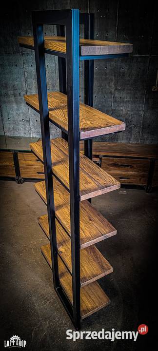 Regał loftowy DIANA regał na książki dolnośląskie Jelcz-Laskowice