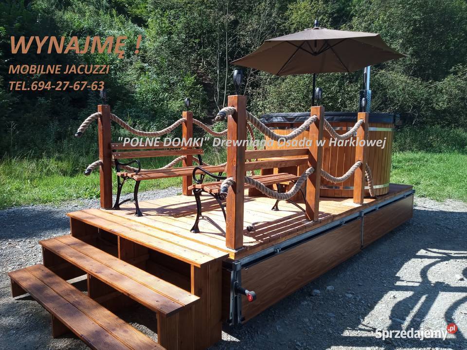 Mobilne Jacuzzi Balia domowe spa