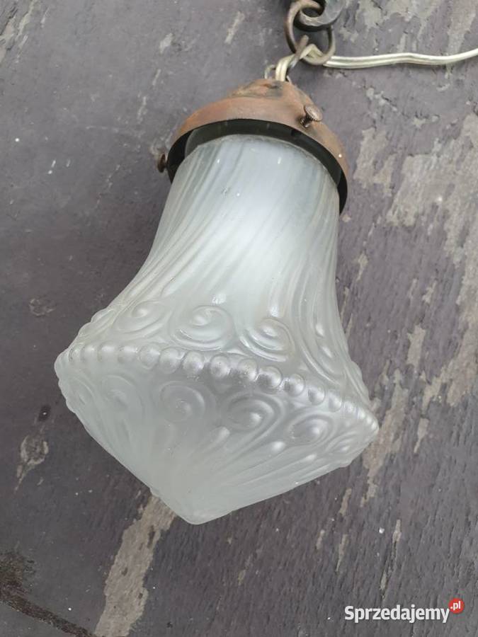 Trzy miedziane kinkiety Myszków sprzedam