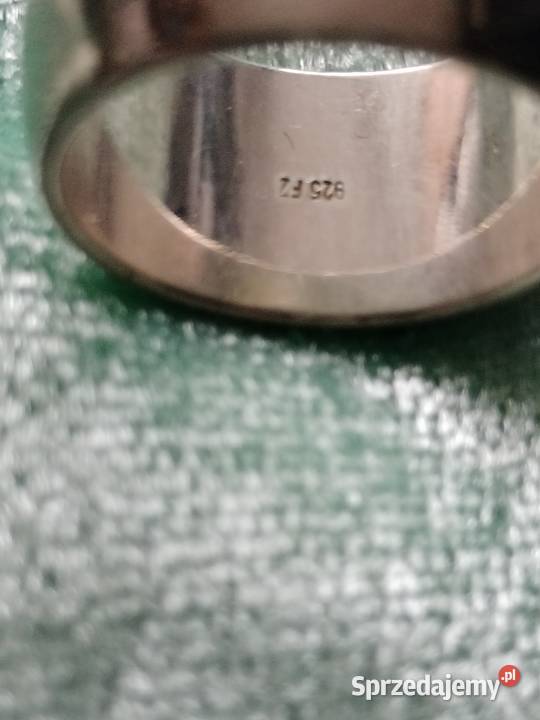 Srebrna obrączka 925 rozmiar 1011