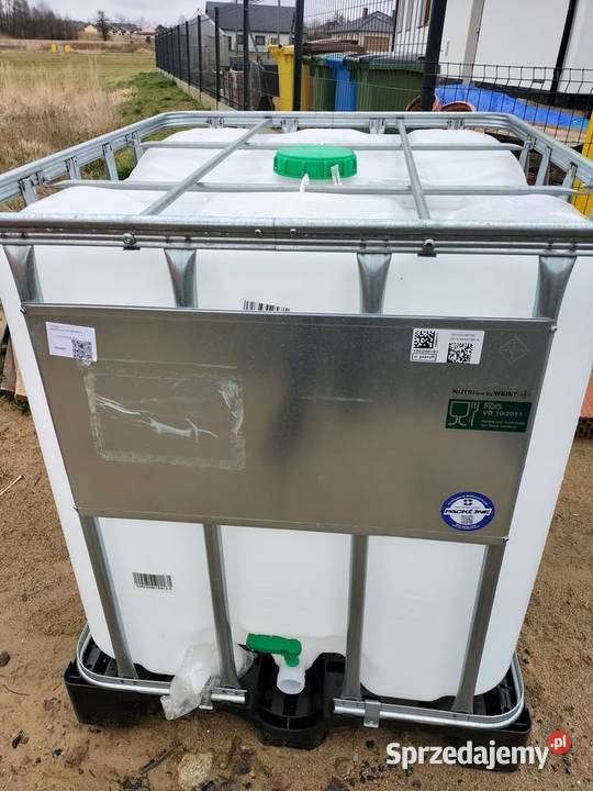 Zbiornik 1000l na deszczówkę budowę działkę Ostrzeszów