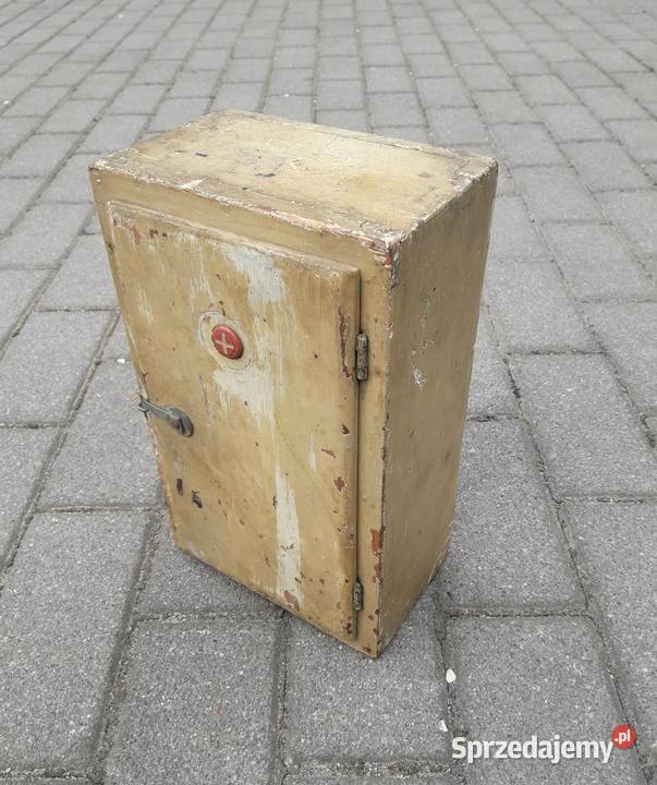 Stara apteczka domowa Luftschutz 1943 Gdynia