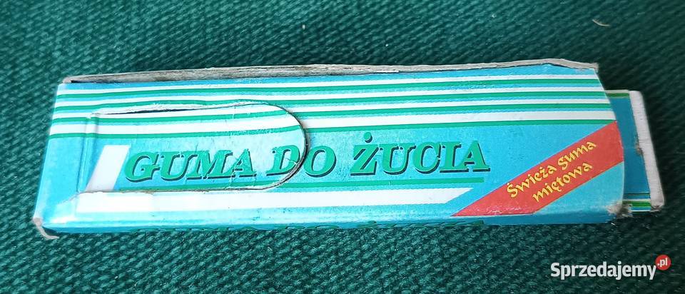 Retro psikawka zabawka stylizowana na gumę do