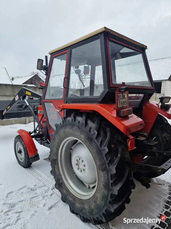 Ciągnik Ursus 2812 z Turem stan idealny pierwszy Tereszpol-Zaorenda