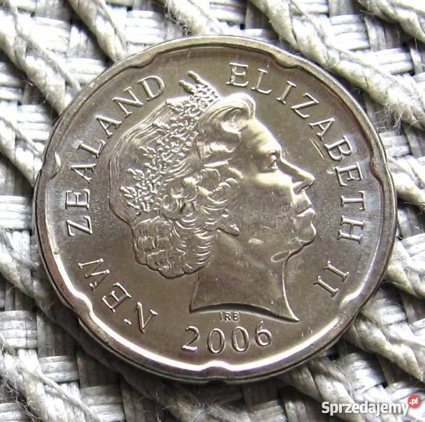 Nowa Zelandia 20 Centów 2006rMennicza wielkopolskie Kalisz sprzedam