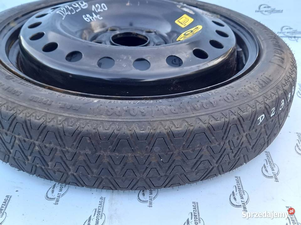 OPEL INSIGNIA A koło dojazdowe 12570 R17 98M świętokrzyskie Kielce