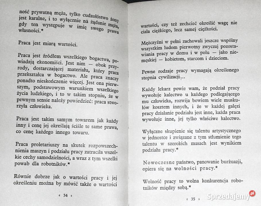 Myśli Fryderyk Engels Chełm sprzedam