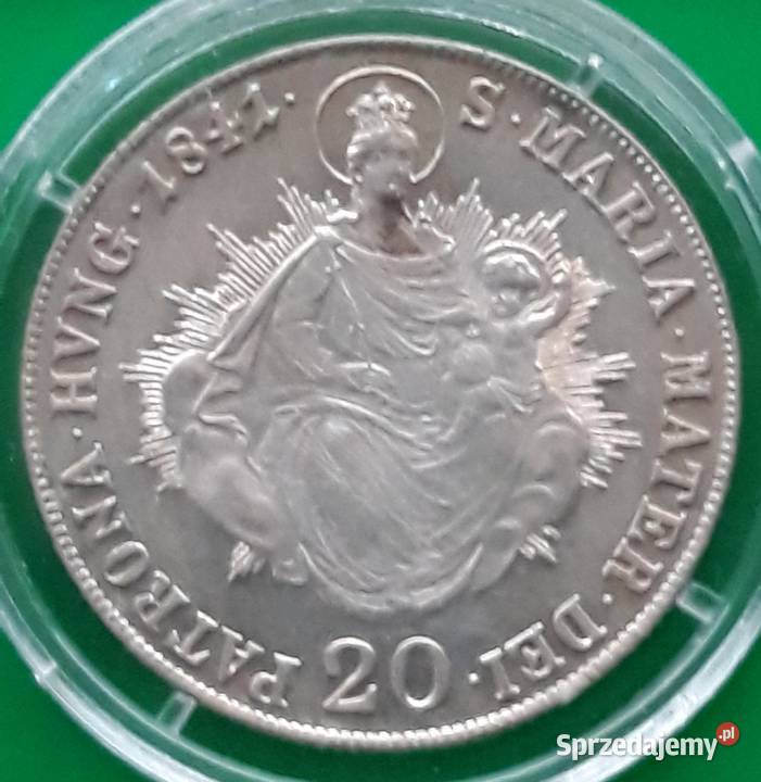 20 Krajcarów 1841rmennicza Węgry Austria Czechy