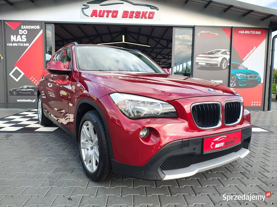 BMW X1 20BENZYNA AUTOMAT ORYGINALNY LAKIER światła do jazdy dziennej Zarszyn