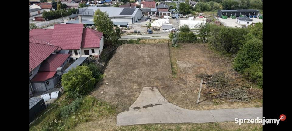 Działka budowlana usługowa inwestycyjna Wojnicz sprzedam