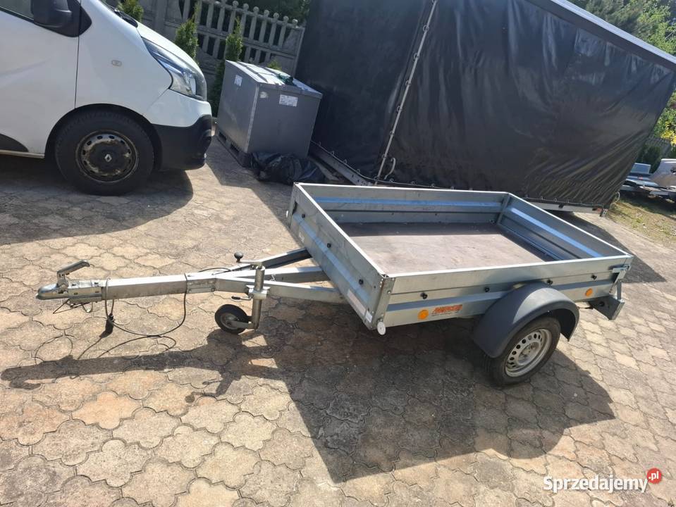 Sprzedam przyczepke lekką Neptun N7 202 750 towarowe wielkopolskie Borek
