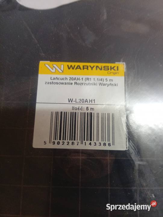 Łańcuch rollowy R1 114 Warynski Płock