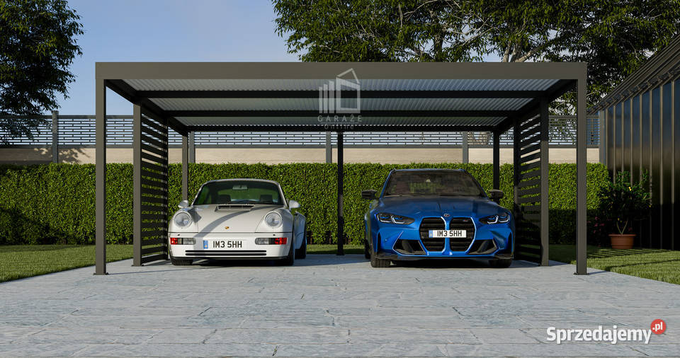 CarPort PREMIUM Wiata samochodowa 6x5 Antracyt 660zł/m2 wielkopolskie sprzedam