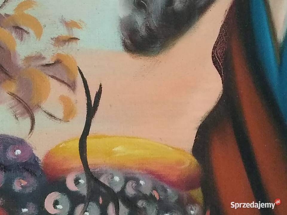 Stare obrazy obrazki portret rama ramka zabytek śląskie
