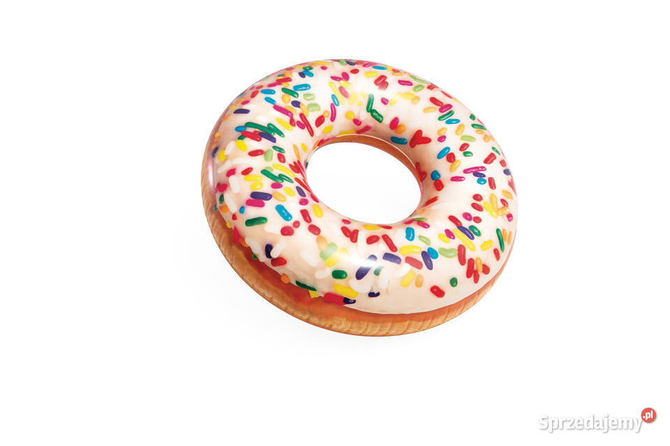 Dmuchane koło do pływania cukierkowy donut o Poznań