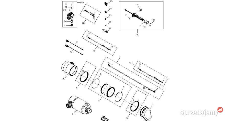 John Deere 9470RX Czujnik temperatury RE575983 sprzedam