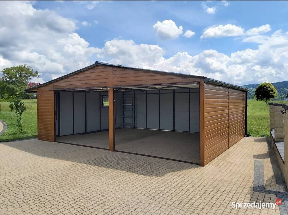 Garaż blaszany garaże na wymiar śląskie