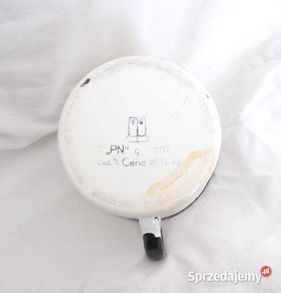 prl kubek w kwiatki emaliowany kubek prl Bydgoszcz sprzedam