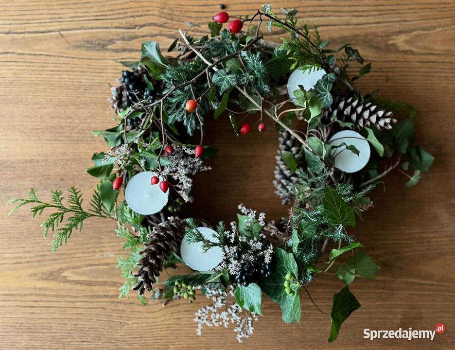Wianuszek adwentowy Pozostałe Dom i Ogród łódzkie Łódź