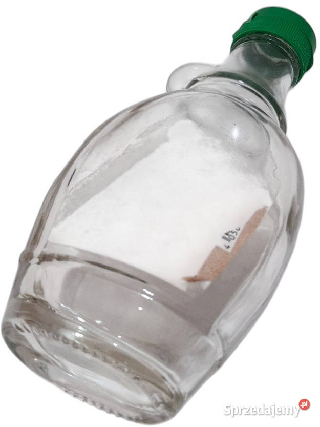 Buteleczka butelka 200ml 8x16 Kreatywne szkło śląskie Czeladź