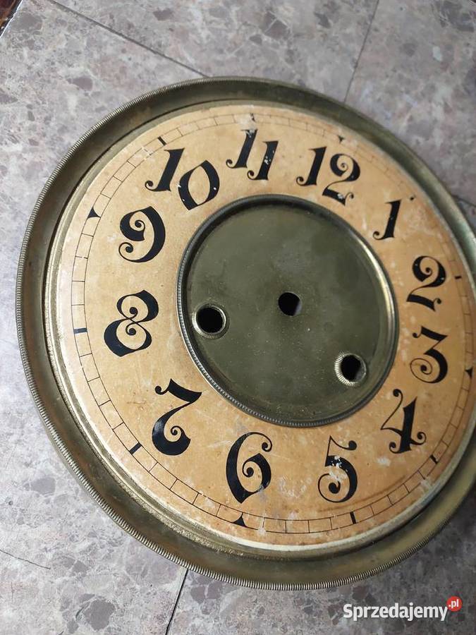 T182 Tarcza starego zegara ściennego ślązak 185 Tczew sprzedam