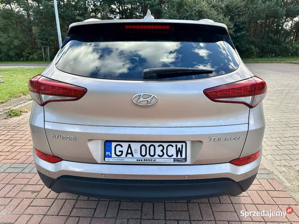 Hyundai Tucson 16 GDI BlueDrive wersja GO 2WD asystent parkowania pomorskie Gdynia
