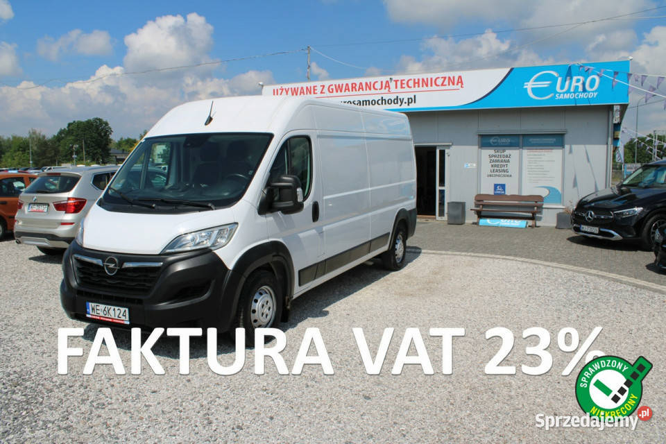Opel Movano 22 L3H2 Kamera FVAT 59 268 netto PLN serwisowany w ASO Warszawa