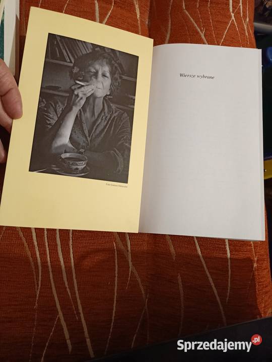 Wiersze wybrane Wisława Szymborska miękka Poznań