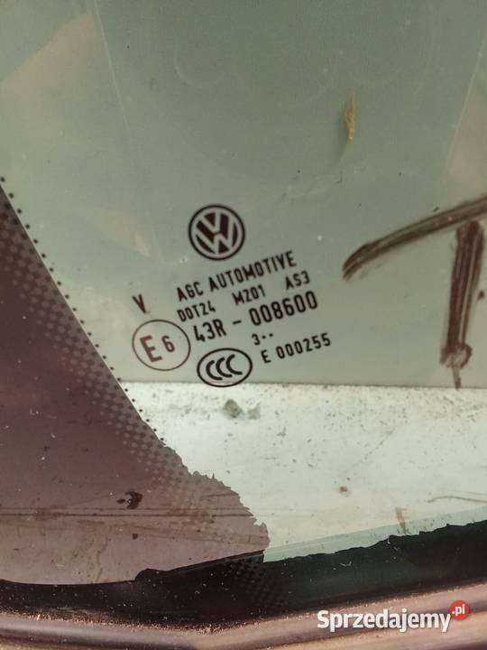 Szyba Trójkątna Prawa Tylna Volkswagen Tiguan 07 wielkopolskie Bralin sprzedam