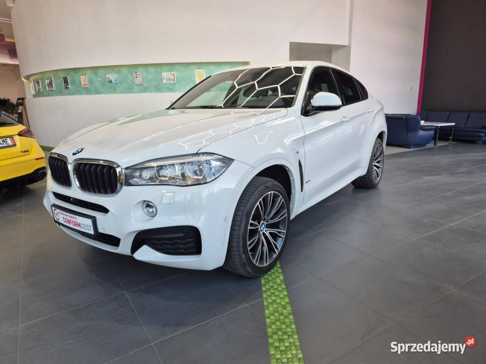 BMW X6 BMW X6 xDrive30d M PAKIET POLSKI SALON Zarejestrowany w Polsce Łaziska Górne sprzedam