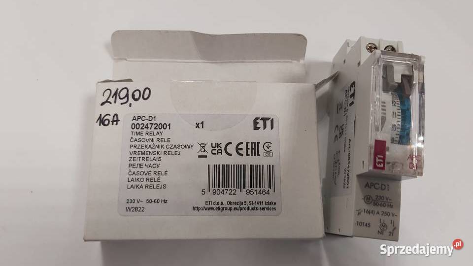 Programator czasowy analogowy ETI APCD1 Wyszków