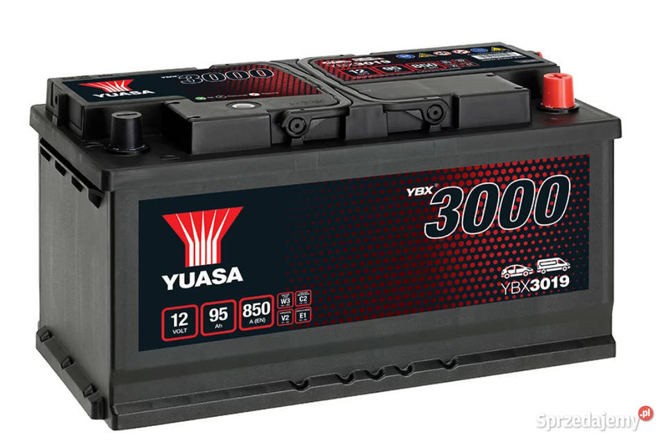 Akumulator Yuasa Standard 12V 95Ah 850A Prawy mazowieckie
