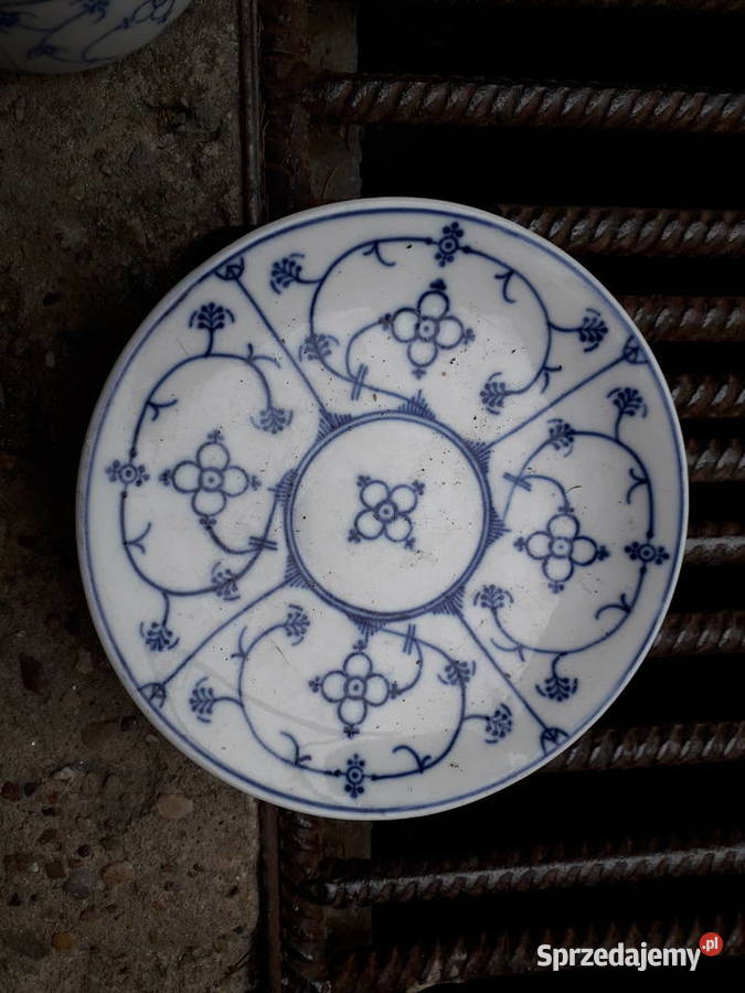 Duży zestaw porcelanowy wzór słomkowy mazowieckie Warszawa sprzedam