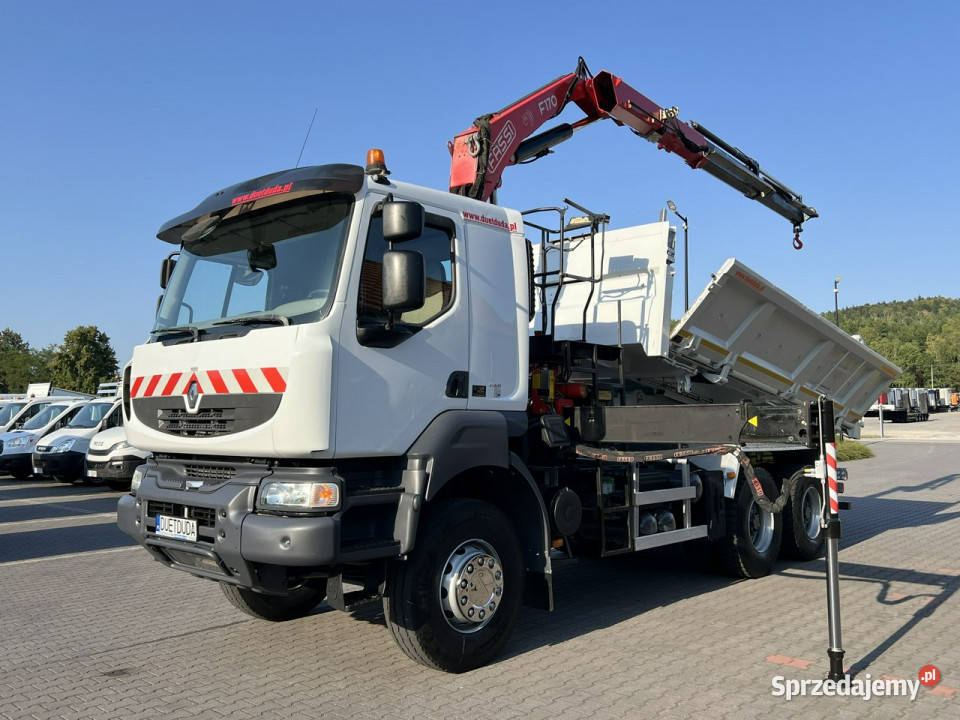 Renault Kerax 26390 6x4 Mocny HDS FASSI F170 Motoryzacja Widełki