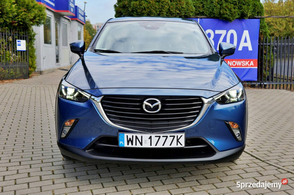 Mazda CX3 salon Polska ładna Pierwszy właściciel Warszawa