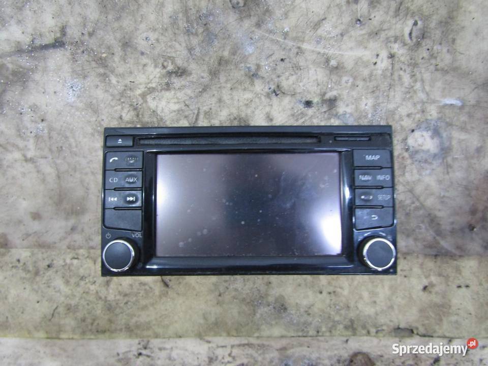 RADIO NAVI NAWIGACJA EKRAN WYŚWIETLACZ NISSAN
