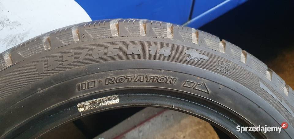2x 14 15565 R14 opony zimowe WYSYŁKA Pobiedziska