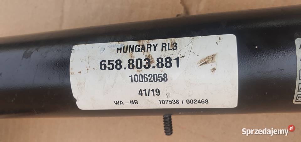 SKODA KAMIQ HAK HOLOWNICZY 658803881 Trzciel