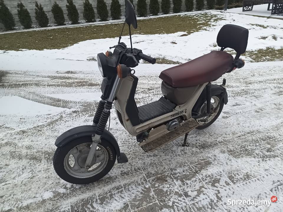 Simson skuter SR50 zarejestrowany ubezpieczony Simson Zduńska Wola